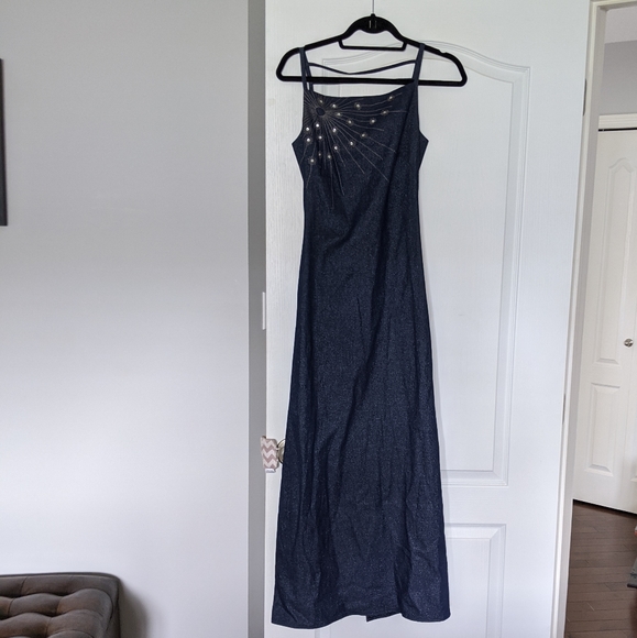 Stunning vintage Adrianna papell evening gown - Picture 4 of 6